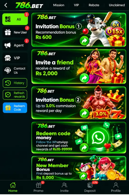 786bet-Game-referral-bonuses